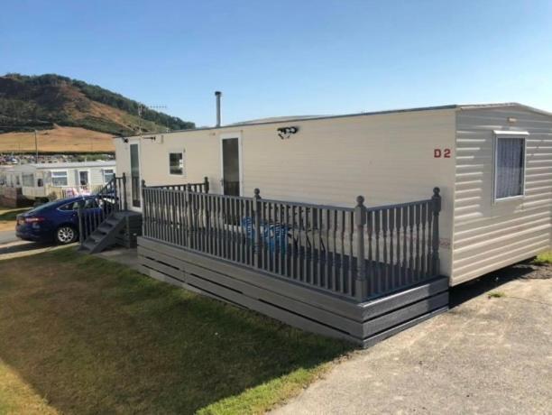 Caravan D2 Clarach Bay Aberystwyth Extérieur photo